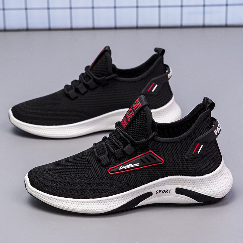 Men's Sports Shoes Fly Woven Mesh Casual