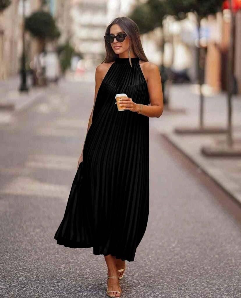 Fashion Soft Pleated Casual Dress