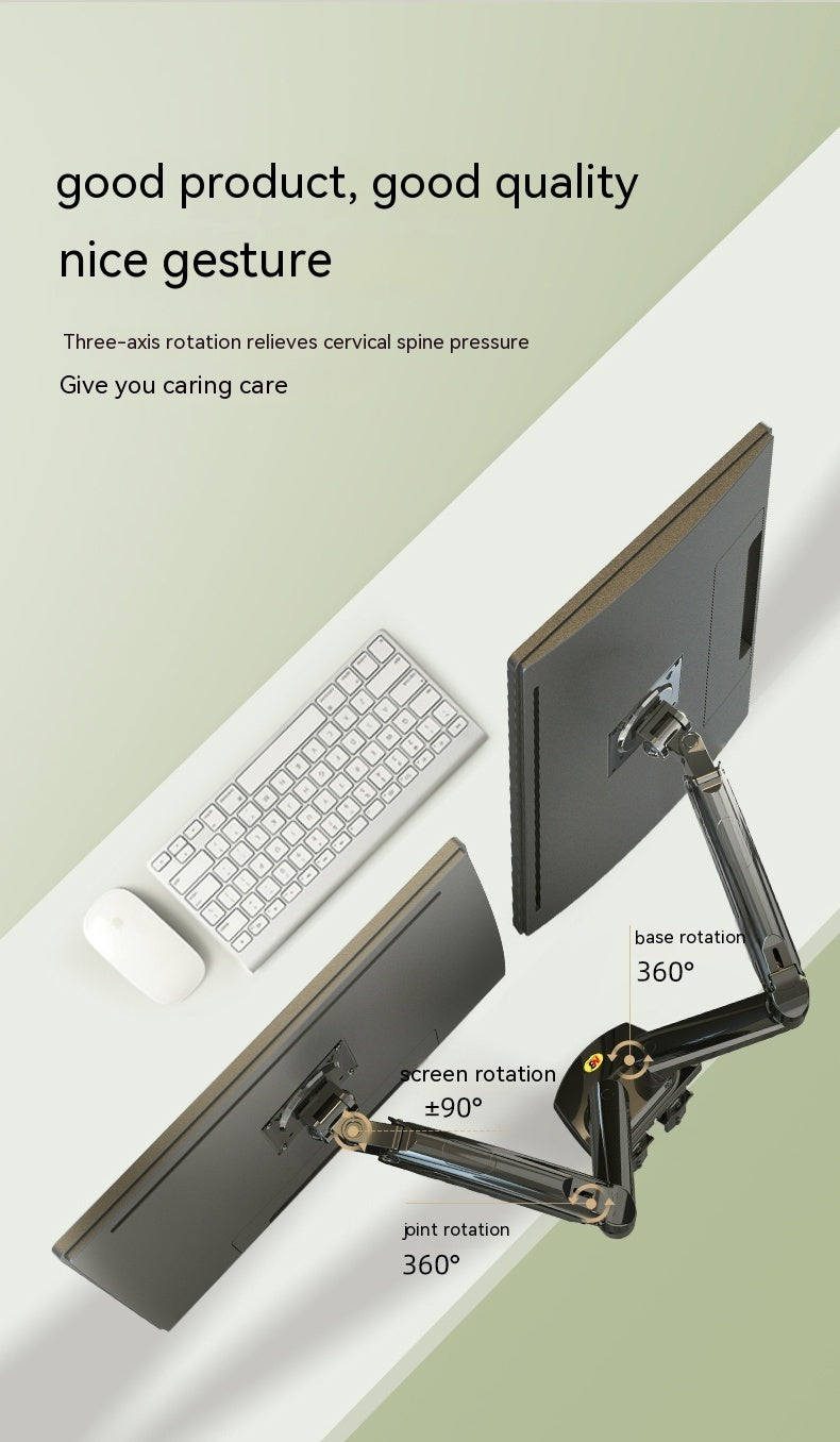 Dual Screen Monitor Screen Bracket