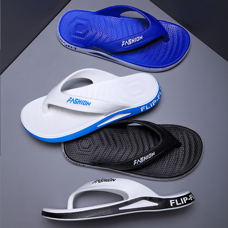 Slippers Men's Summer Thick Bottom Non-slip Deodorant Flip Flops