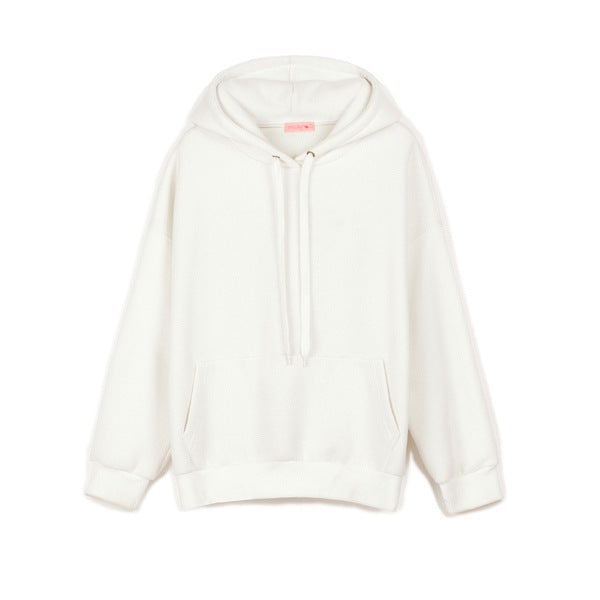 Cute plus velvet love hoodie