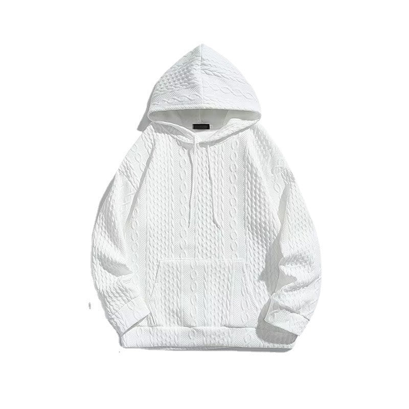 Hoodie Heavy Weight Top Long Sleeved Autumn Men's Hooded Pullover Coat