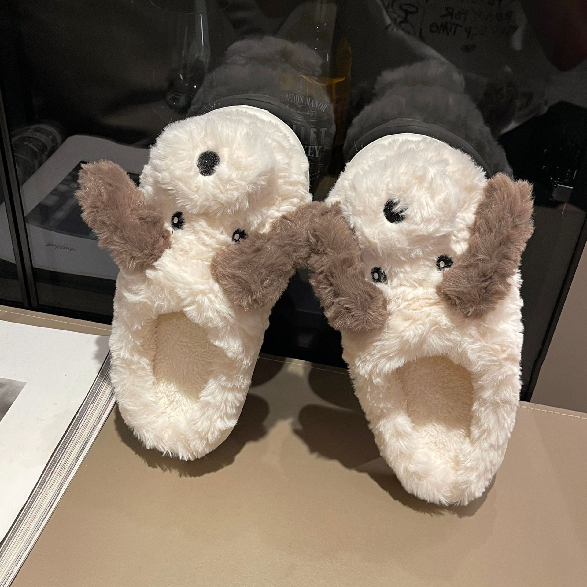 Fashion Home Puppy Cotton Slippers