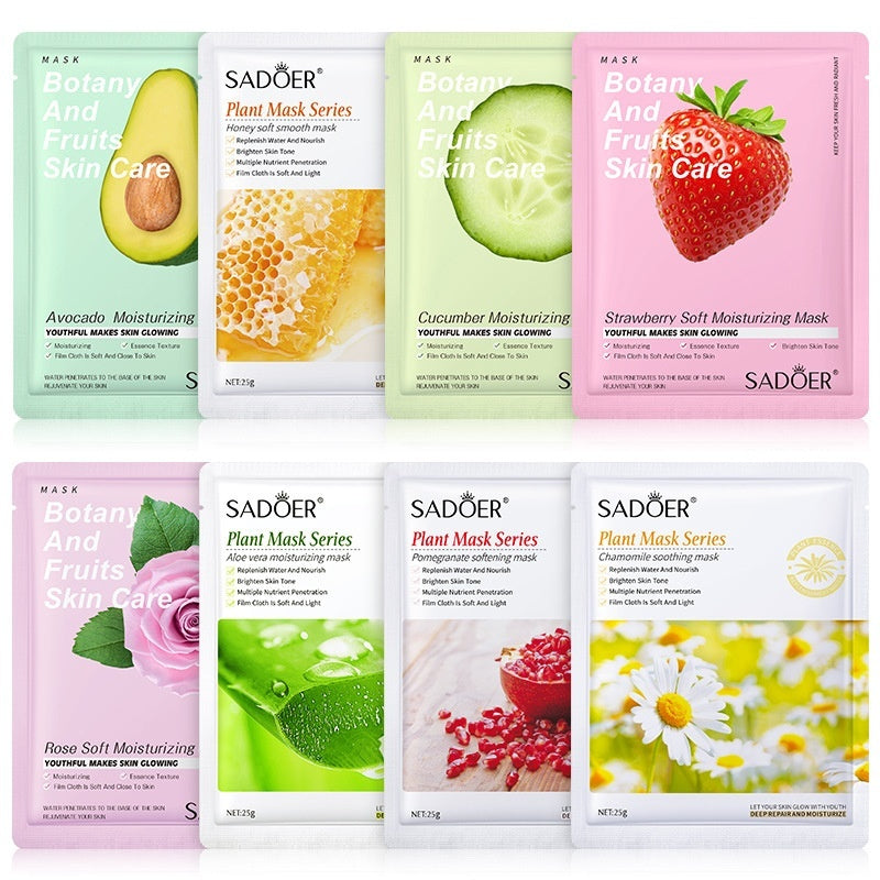 Fruit Flavor Facial Mask Hydrating Moisturizing And Nourishing Skin Care Products