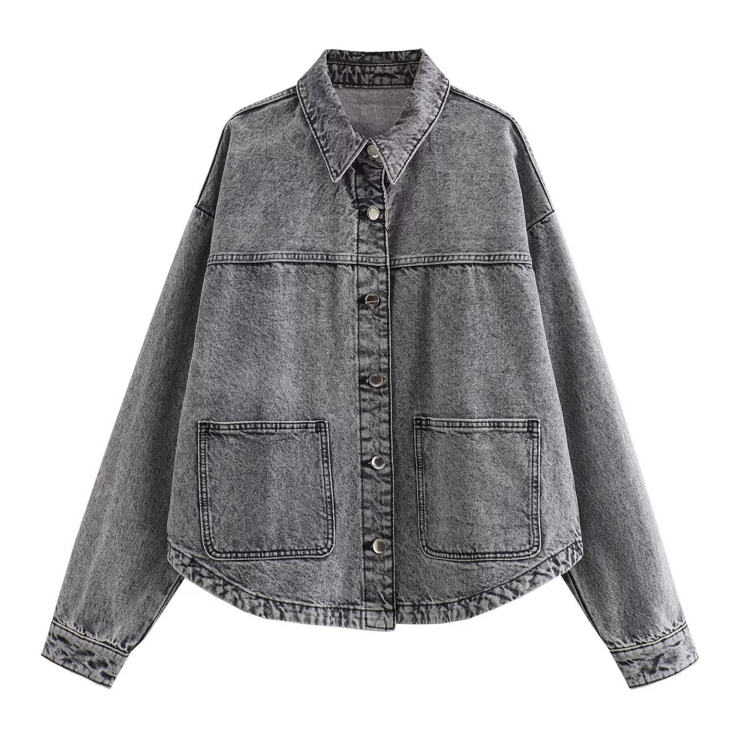 Street Fashion Denim Shirt Jacket