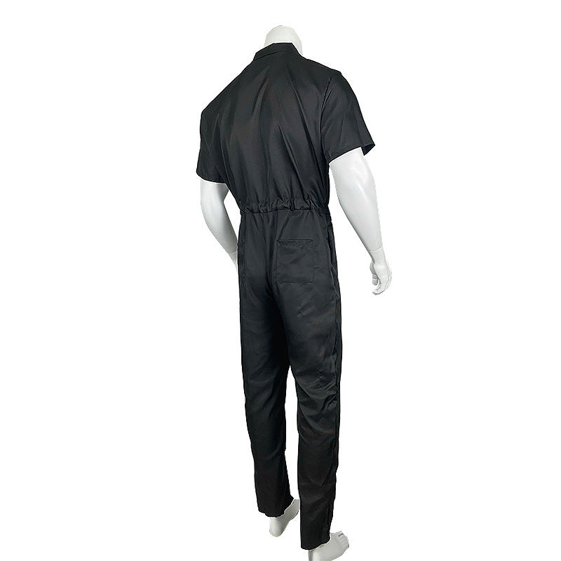 Men's Trouser Pants Casual Loose One-piece Suit