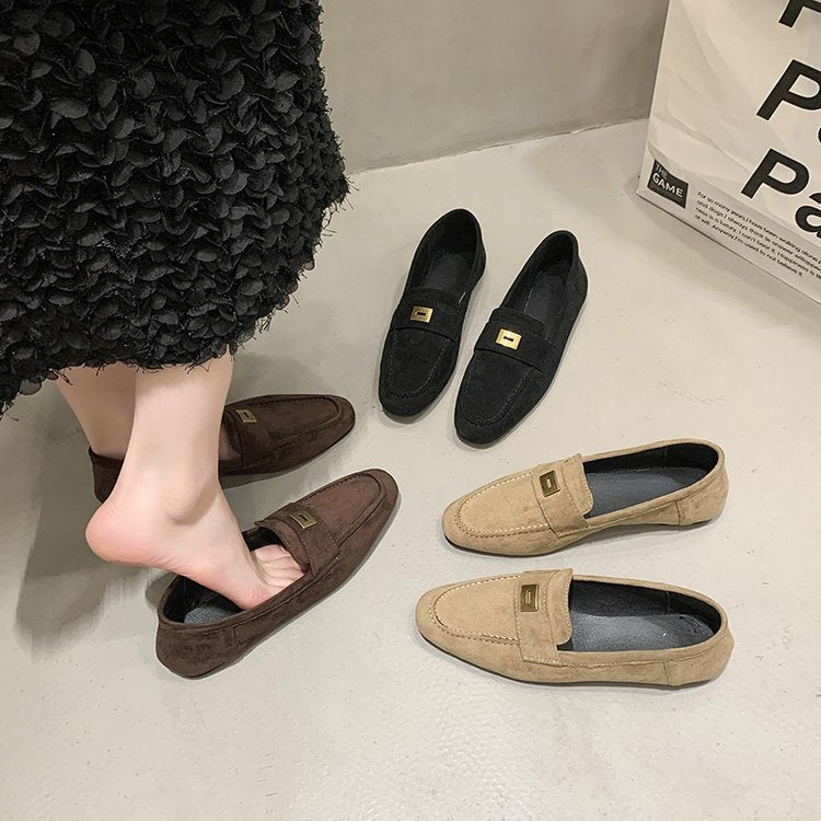 Commuter Shoes Female Flat Loafers