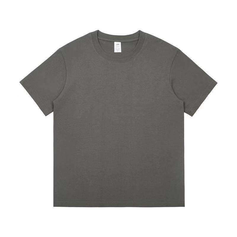 Pure Cotton Simple Men's Solid Color T-shirt