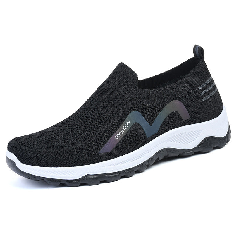 Men's Non-slip Wear-resistant Sports Soft-soled Mesh Surface Casual Shoes