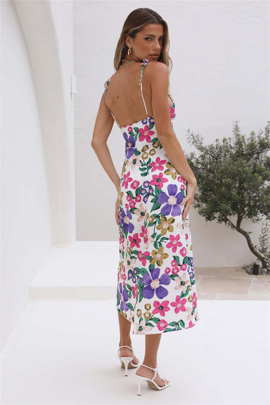 Ladies Casual Beach Halter Dress