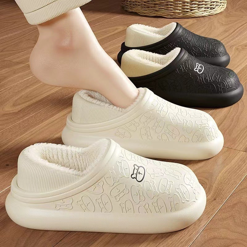 Cotton Slippers Women's Autumn And Winter Indoor