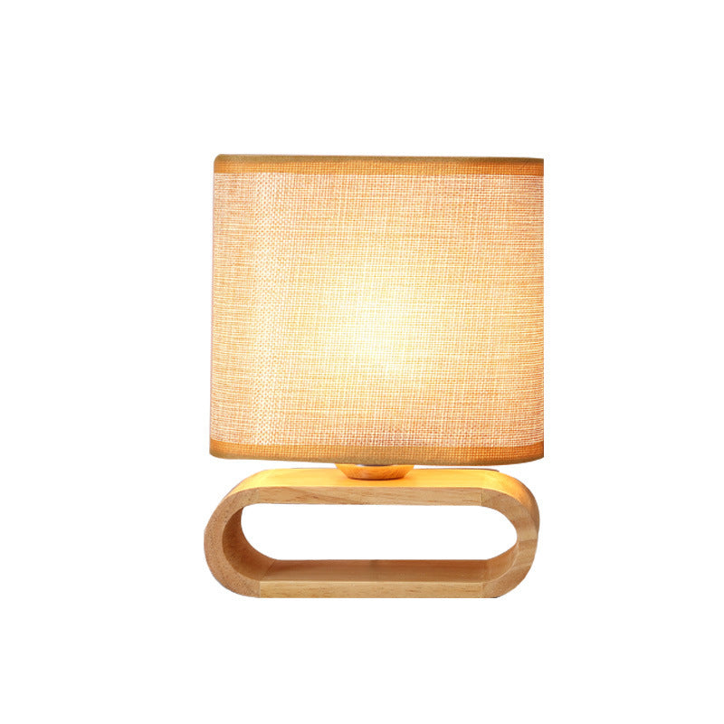 Nordic Japanese bedroom bedside table lamp