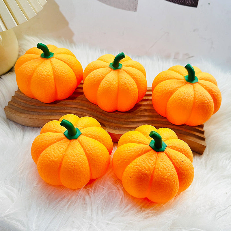 Pumpkin Halloween Decorative Night Light Bedroom Dormitory Creative Bedside Lights Eye Protection Deco Night Lamp