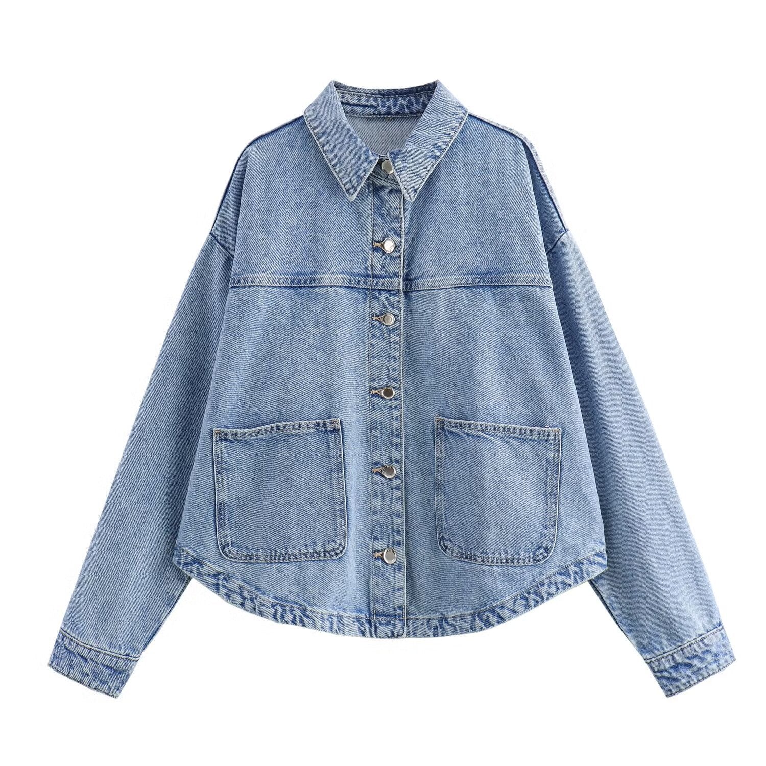 Street Fashion Denim Shirt Jacket