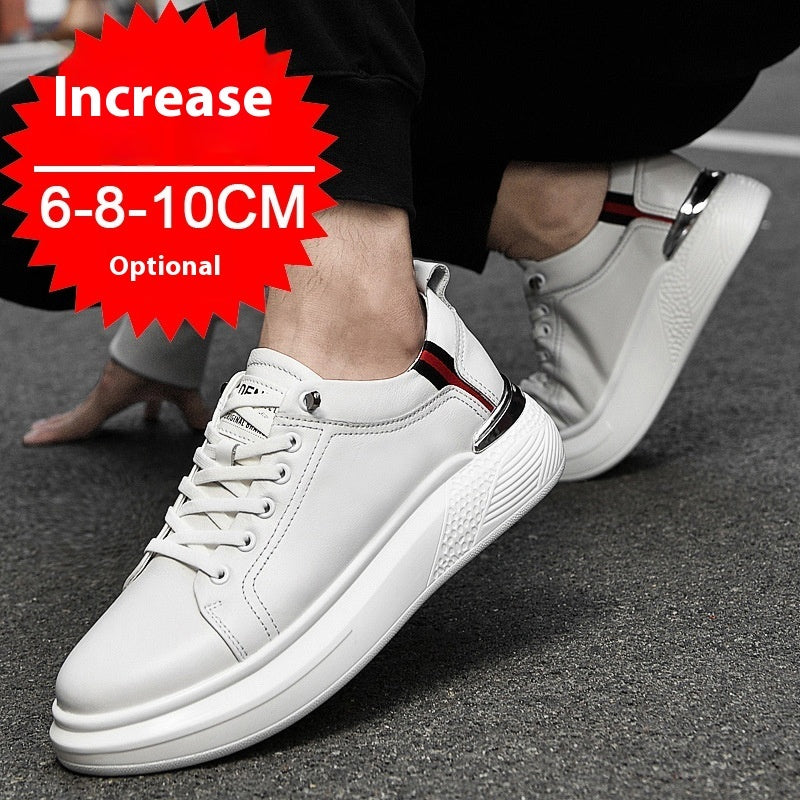 Spring And Summer Height Increasing Insole 10CM Men's Casual Shoes