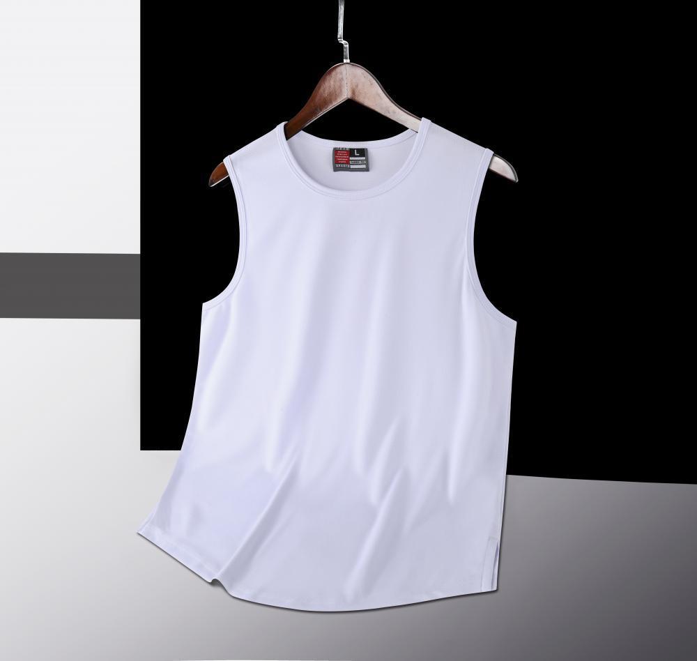 Wide Shoulder Sleeveless Training Wear Quick-drying Jersey