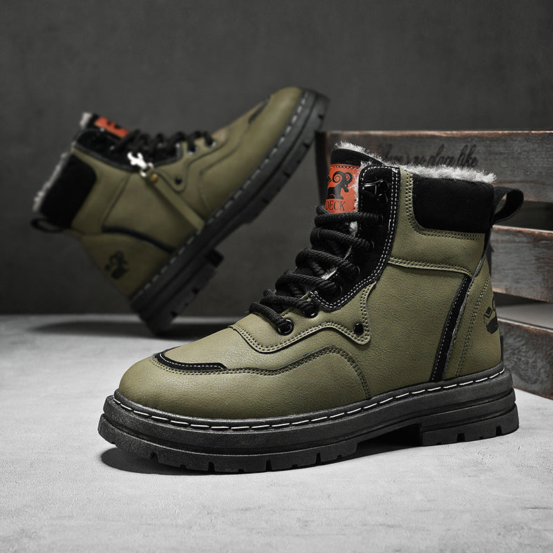 Men's Fashion British Style High-top Martin Boots