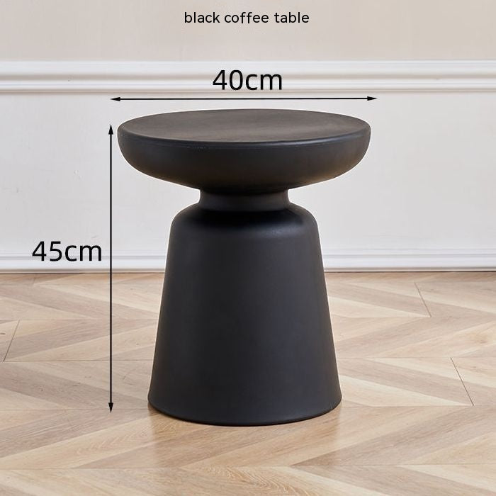 Mushroom Stool Plastic Minimalist Table Small Coffee Table Bedside Small Table