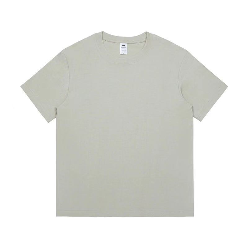 Pure Cotton Simple Men's Solid Color T-shirt