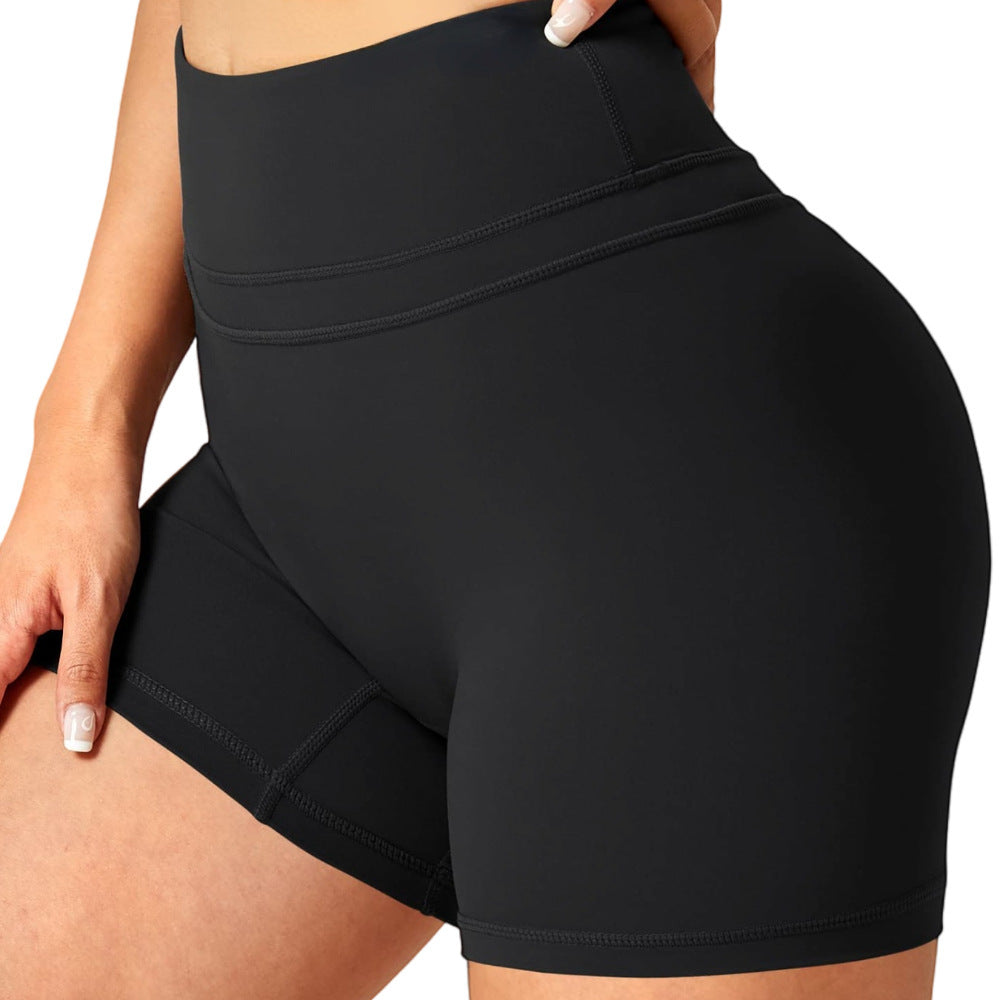 Seamless Yoga Shorts Fitness Pants Skinny Running Sports