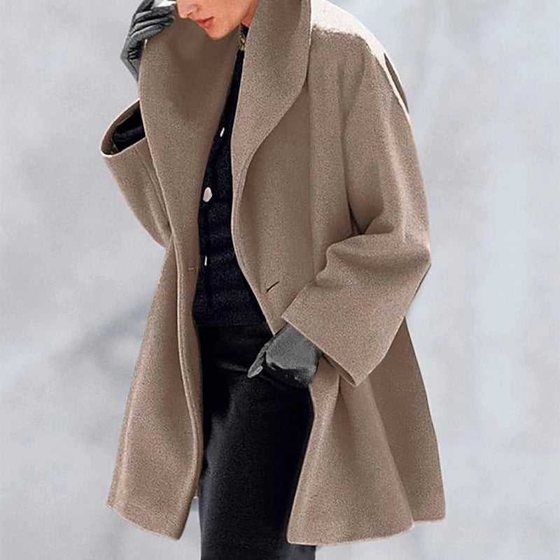 Trend - Loose Sweater Woolen Coat For Autumn And Winter